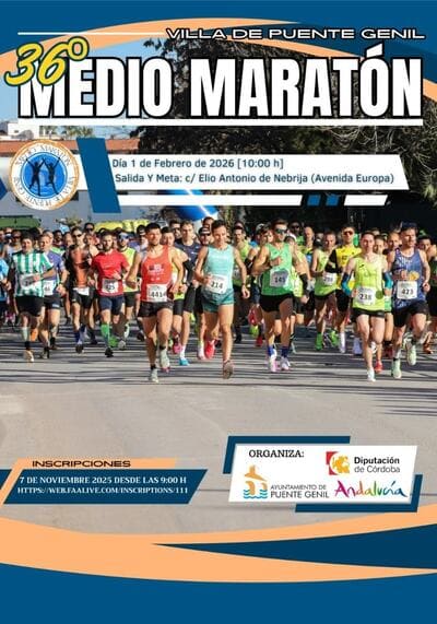 XXXVI Medio Maratón Villa de Puente Genil